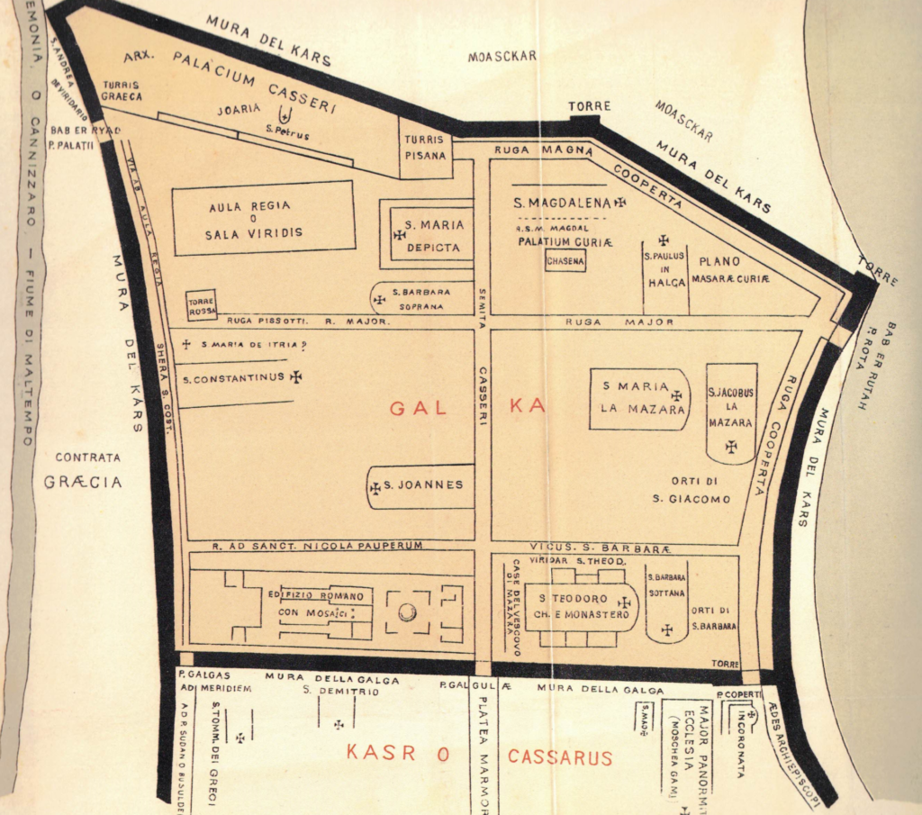 Mappa Galka secc. XI, XII, XIII