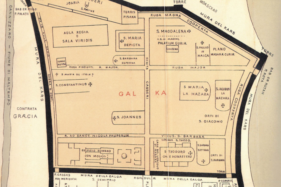 Mappa Galka secc. XI, XII, XIII